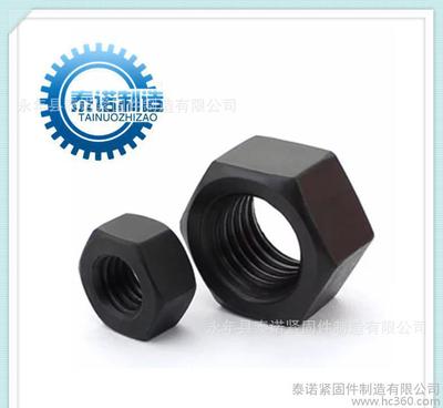 高強(qiáng)度螺母、材質(zhì):35Crmo、35k45# GB6170淬黑10級(jí)-8級(jí)圖片_高清圖_細(xì)節(jié)圖